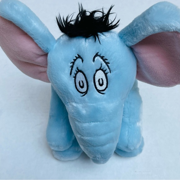 Kohls Care Dr. Seuss Horton Hears A Who Blue Elephant Plush Stuffed Animal 12 In - Picture 6 of 9